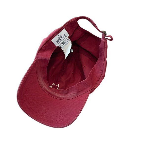 Empyre Hat Cap Strap Back Red‎ Cat Logo Adjustable Adult Embroidered - Picture 4 of 7